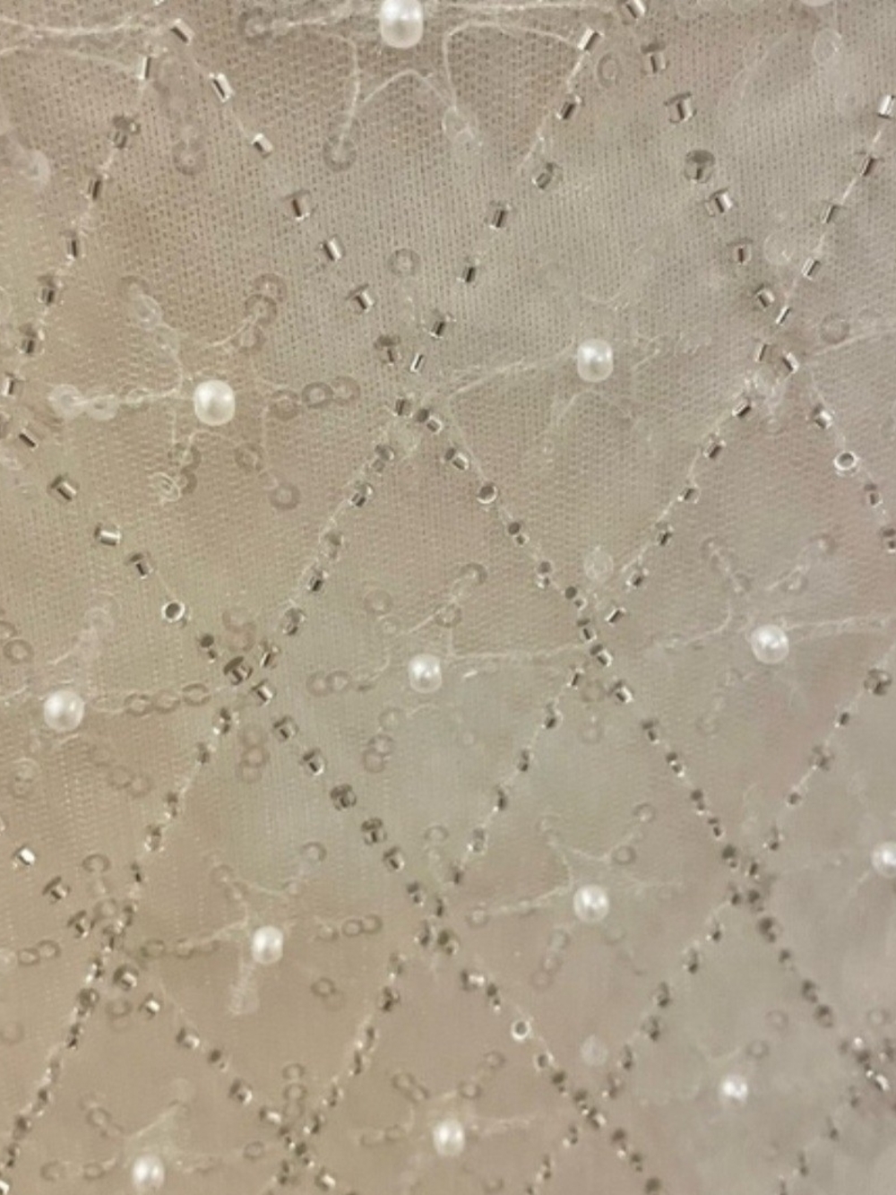 Adrianna Papell Ivory Beaded Tank Top - Picture 3 of 13